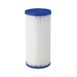 American Plumber 155053-51 Heavy Duty Sediment Filter Cartridge, 9-3/4 in L, Polyester, Domestic