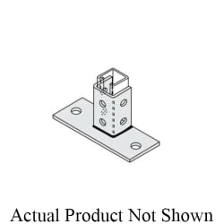 PHD S6030 EG Post Base, 3-1/2 in Base, For Use With 1-5/8 in Strut, Low Carbon Steel