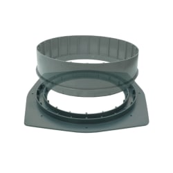 Polylok™ 3009-ARC Adapter Ring, For Use With Polylok™ 24 in Corrugated Pipe, HDPE, Black