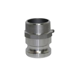 Camlock Fittings SNAPLOCK® F200-AL Type F Camlock Adapter, 2 in, Cam and Groove Male Adapter x MNPT, Aluminum