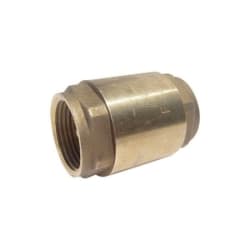 RWV® 232AB 1/2 In-Line Check Valve, 1/2 in Nominal, Thread End Style, 200 lb WOG, Forged Brass Body