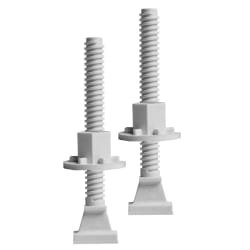 Sioux Chief PlumbPerfect™ 427-PB Closet Bolt, 3-1/2 in x 1-15/16 to 2-15/16 in L Thread, 2-1/2 to 3-1/2 in OAL, Brass, Domestic