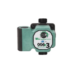 Taco® 006e3LC 6 ECM High Efficiency-Composite Circulator with Pre-Wired Line Cord, 11 gpm Flow Rate, 1 in Inlet, 115 V, 1 Phase