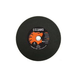 U.S.SAWS MN37843UA Combination Abrasive Blade, 14 in Dia Blade, 1/8 in W, 1 in/20 mm Arbor/Shank