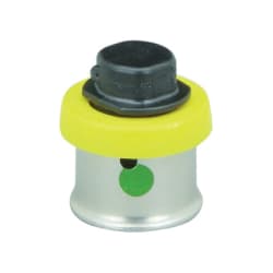 PureFlow® Press 49723 Test Plug, 1/2 in Nominal, Press End Style, Polymer, Domestic