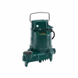 Zoeller® 53-0002 Mighty-Mate 50 Single Seal Non-Automatic Submersible Pump, 43 gpm Flow Rate, 1-1/2 in NPT Outlet, 1 ph, 3/10 hp, Cast Iron, Domestic