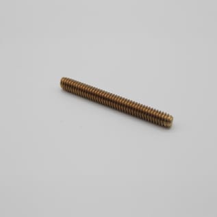 PASCO 108 1/4"X2-1/2" BRS THREADED CLOSET STUD
