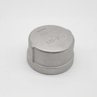 1-1/2" 150LB 304 SS THREADED CAP