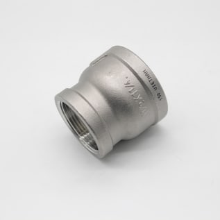 1-1/2"X1-1/4" 150LB 304 SS THREADED CPLG