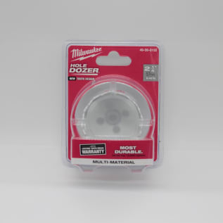 Milwaukee® HOLE DOZER™ Ice Hardened™ 49-56-0132 Hole Saw, 2-1/4 in Dia, 1-1/2 in D Cutting, Bi-Metal/8% Cobalt Cutting Edge