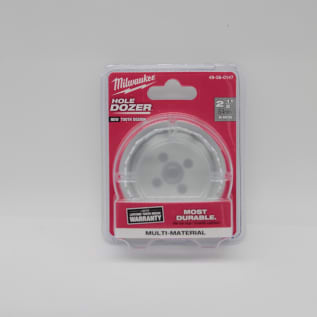 Milwaukee® HOLE DOZER™ Ice Hardened™ 49-56-0147 Hole Saw, 2-1/2 in Dia, 1-5/8 in D Cutting, Bi-Metal/8% Cobalt Cutting Edge