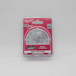 Milwaukee® HOLE DOZER™ Ice Hardened™ 49-56-0158 Hole Saw, 2-5/8 in Dia, 1-5/8 in D Cutting, Bi-Metal Cutting Edge, 5/8-18 Arbor