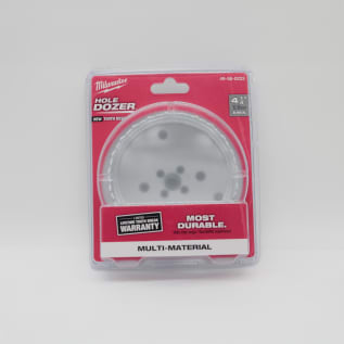 Milwaukee® HOLE DOZER™ Ice Hardened™ 49-56-0223 Hole Saw, 4-1/4 in Dia, 1-5/8 in D Cutting, Bi-Metal/8% Cobalt Cutting Edge