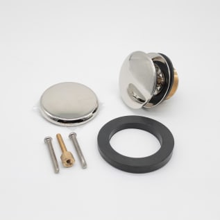 Mountain Plumbing Products BDWUNVA/PN BDWUNVA Half Kit Bath Waste and Overflow, ABS, Polished Nickel