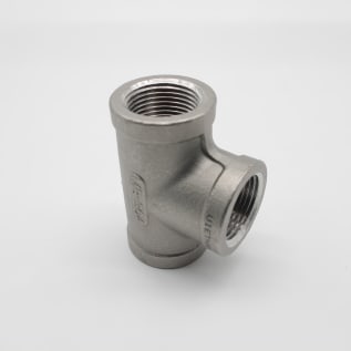 3/4" 150LB 304 SS THREADED TEE