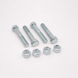3" FLG BOLT & NUT SET ZINC FOR HDPE FLGS CONSISTING OF 4EA. 5/8 X 3-1/2 BOLTS AND NUTS