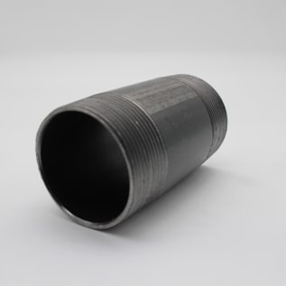 2"X4" BLK STEEL NIPPLE