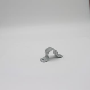 1/2" GAL 2-HOLE PIPE STRAP