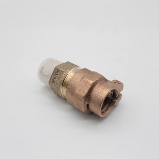 Mueller Co P-15428N 3/4 Straight Coupling, 3/4 in Nominal, Pack Joint x MNPT End Style, Copper