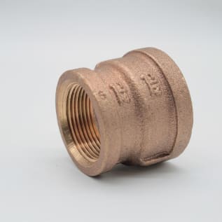 LL 1-1/2"X1-1/4" BRS COUPLING