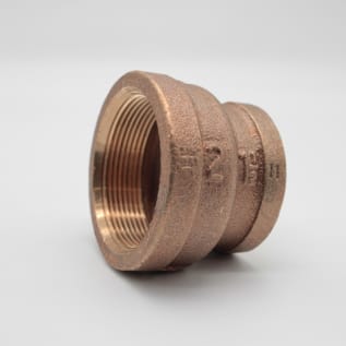 LL 2"X1-1/2" BRS COUPLING