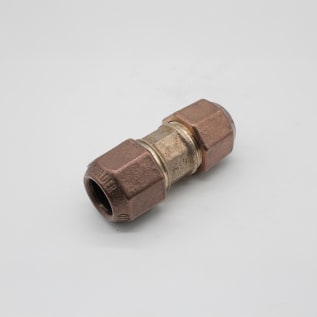 Hersey® H-15403N 3/4 3-Part Straight Union, 3/4 in Nominal, 110 CTS End Style, Brass