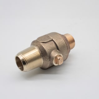 LL B2996N 1" CC X MIPT BALL CORP STOP MUELLER LOW LEAD