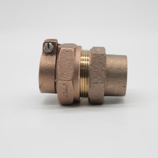 Mueller Co E-15454N 1 Straight Coupling, 1 in Nominal, IPS PE Pack Joint x FNPT End Style