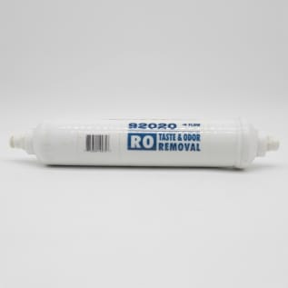 NOVO 92020 1/4" FPT .5GPM 2"X10" INLINE RO FILTER Old# 255521-43