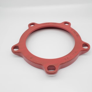 Romac® 201-E06R 501 End Ring, 6 in Nominal, Ductile Iron, Painted, Domestic