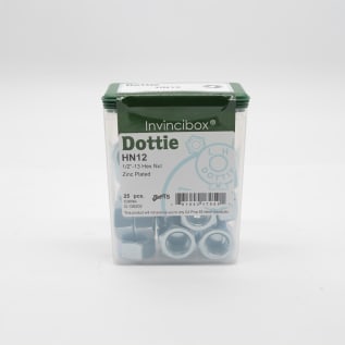 Dottie® HN12 Finished Hex Nut, 1/2-13, Steel, Zinc Plated