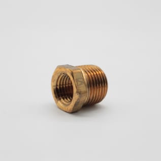LL 3/8"X1/4" BRS HEX BUSHING