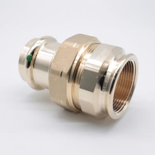 ProPress® 79720 Pipe Union, 1-1/2 in Nominal, Press x FNPT End Style, Bronze, Import