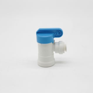 JOHN GUEST PPSV500822WP 1/4"X1/4" FEMALE NPT ELBOW VALVE