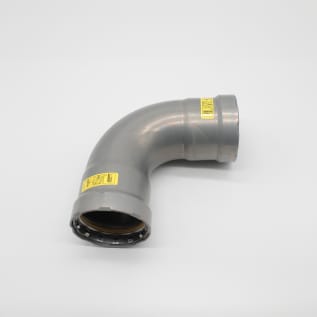 MegaPress® 25226 90 deg Pipe Elbow, 2 in, Press, Carbon Steel, Import