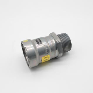 MegaPress® 25111 Pipe Adapter, 1 in, Press x MNPT, Carbon Steel, Import