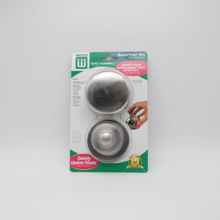 WATCO 939290-BN-C PUSH/PULL SNAP-IN TRIM KIT CARDED "BRUSHED NICKEL" (901 SERIES)