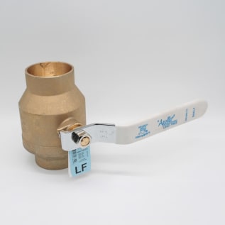 Apollo™ 94ALF20901A 94ALF-A 2-Piece Ball Valve, 2-1/2 in Nominal, Solder End Style, Full Port, PTFE Softgoods