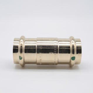 ProPress® 79045 Model 2974ZL In-Line Check Valve, 1 in Nominal, Press End Style, Low Lead Compliance: Yes, Bronze Body, Import