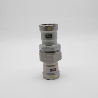 MegaPress® 25711 Pipe Union, 1 in, Press, Carbon Steel, Import