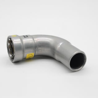 MegaPress® 26061 90 deg Street Elbow, 1 in, Fitting x Press, Carbon Steel, Import