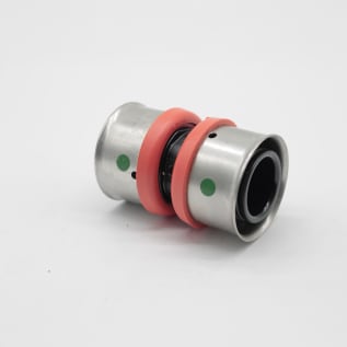 PureFlow® Press 49405 Coupling, 1 in Nominal, Press End Style, Polymer, Domestic