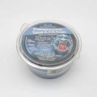 Cleanfit Blue Monster® 76085 Self-Fusing Compression Seal Tape, 12 ft L x 1 in W x 0.045 in THK