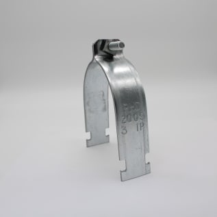 PHD S2009AEG I.P Pipe Clamp, 3 in, 125 lb Load, 3-1/2 in OD, Carbon Steel