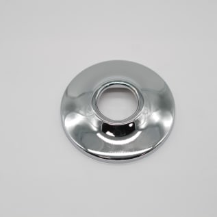 PASCO Sure Grip 1226 Flange, 1/2 in, Steel, Polished Chrome