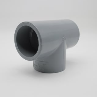 IPEX Corzan® 059486 Tee, 2 in, Socket, SCH 80/XH, CPVC