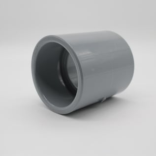 IPEX Corzan® 059138 Coupling, 2-1/2 in Nominal, Socket End Style, SCH 80/XH, CPVC