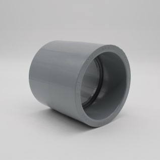 IPEX Corzan® 059139 Coupling, 3 in Nominal, Socket End Style, SCH 80/XH, CPVC