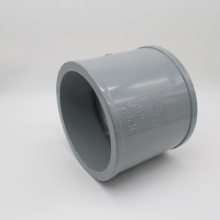 IPEX Corzan® 059141 Coupling, 6 in Nominal, Socket End Style, SCH 80/XH, CPVC