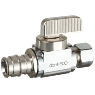 DAHL 511-PRPX3-31 1/2" PROPEX X 3/8" OD COMP MINI-BALL STRAIGHT STOP LEAD FREE (F1960 CONNECTION)